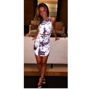 NWOT Urban Outfitters Rumor Boutique Cut Out Dress